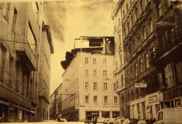 blick aus der breitegasse